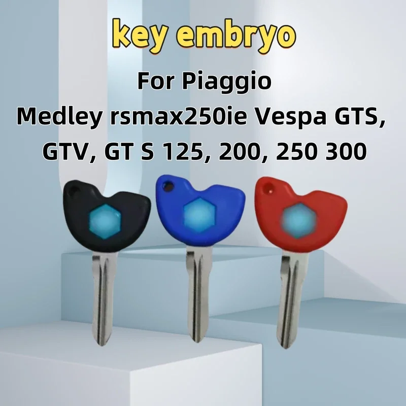 Blank Key For Piaggio Medley rsmax250ie Vespa GTS, GTV, GT S 125, 200, 250 300 Motorcycle Replace Uncut Keys Chip slot
Blank Key For Piaggio Medley rsmax250ie Vespa GTS, GTV, GT S 125, 200, 250 300 Motorcycle Replace Uncut Keys Chip slot