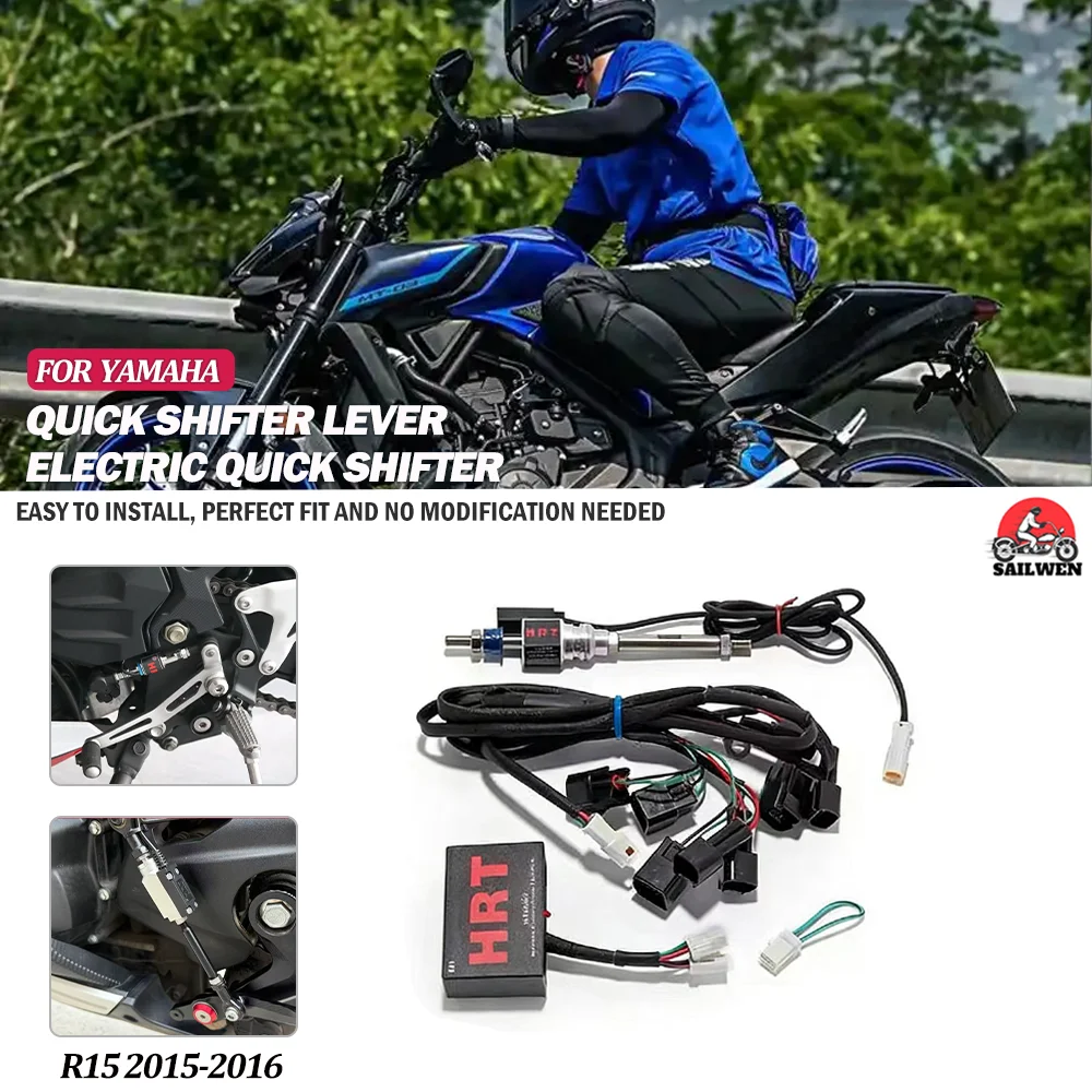 Fit For YAMAHA R15 2015-2016 Motorcycle one-way/two-way quick shift lever gear shifter quick transmission
Fit For YAMAHA R15 2015-2016 Motorcycle one-way/two-way quick shift lever gear shifter quick transmission