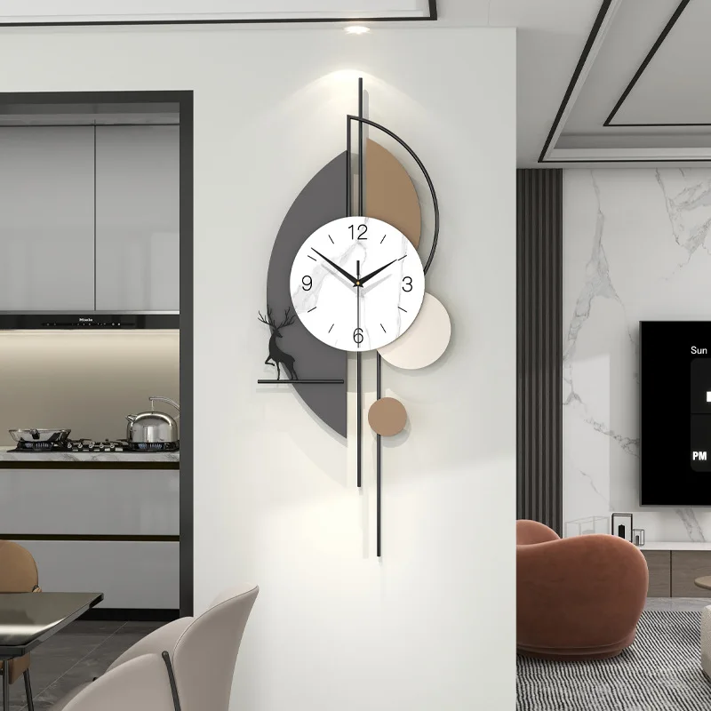 Wall clock living room modern simple clock home fashion dining room silent creative wall hot clock
Wall clock living room modern simple clock home fashion dining room silent creative wall hot clock