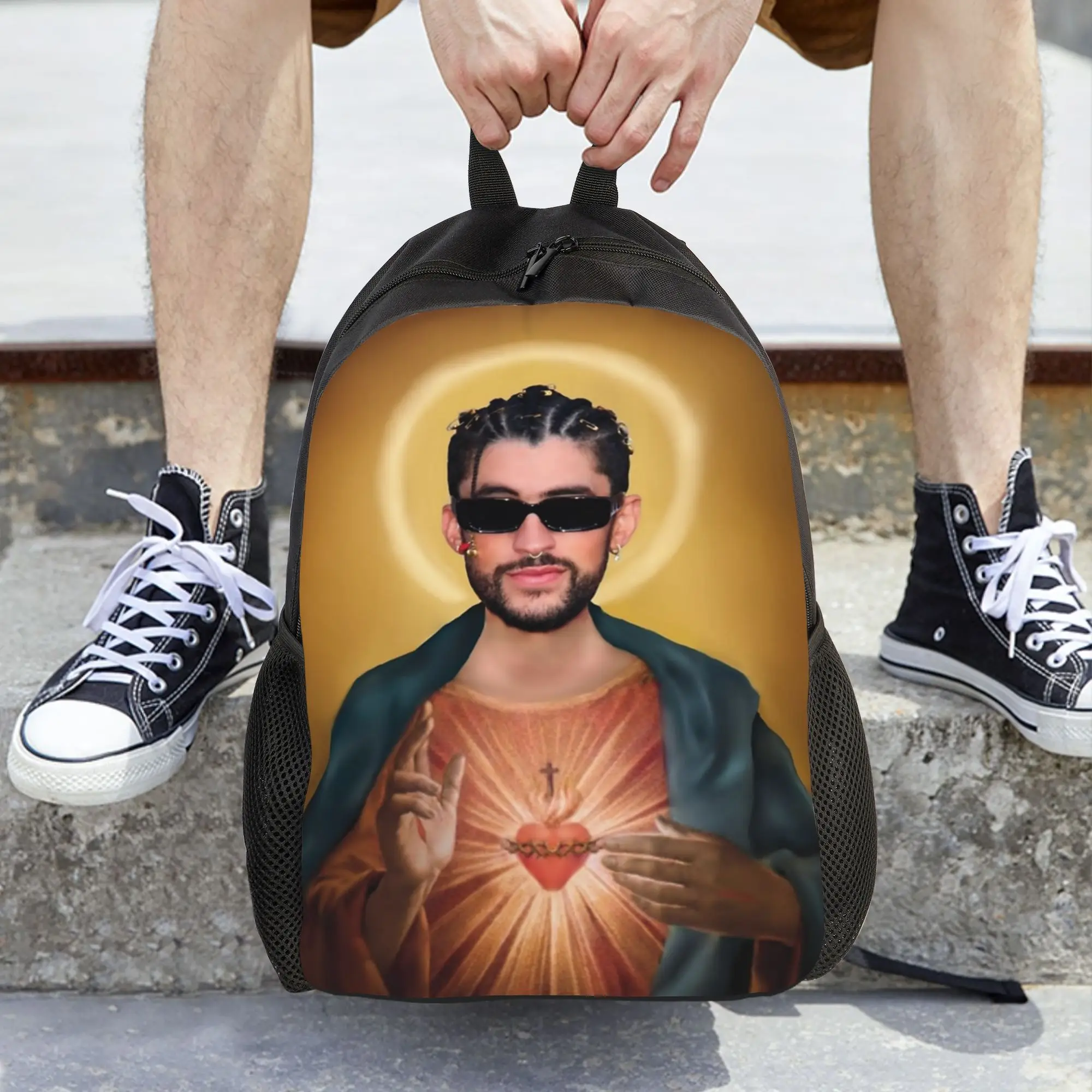 Женский рюкзак Bad Bunny, повседневная детская школьная сумка, компьютерный рюкзак, детская дорожная сумка на плечо большой вместимости
Женский рюкзак Bad Bunny, повседневная детская школьная сумка, компьютерный рюкзак, детская дорожная сумка на плечо большой вместимости