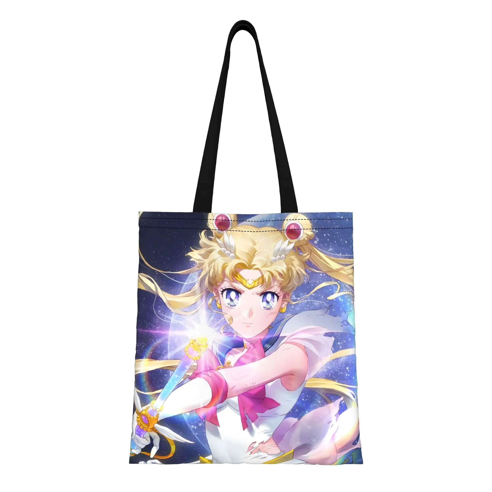 1PC Senshi Canvas Tote Bag Sailor Moon Canvas Tote Bag Perfect for Shopping Grocery Travel & Outdoor
1PC Senshi Canvas Tote Bag Sailor Moon Canvas Tote Bag Perfect for Shopping Grocery Travel & Outdoor