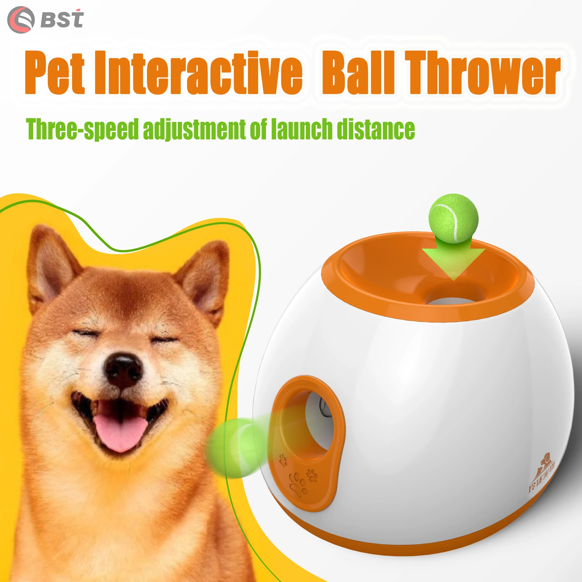 NEW Automatic Ball Launcher for Dogs for Indoor and Outdoor Use Pet Interactive Smart Throwing Machine Pet Agility Exercise Toy
NEW Automatic Ball Launcher for Dogs for Indoor and Outdoor Use Pet Interactive Smart Throwing Machine Pet Agility Exercise Toy
