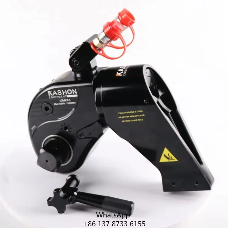 Lightweight 1-1/2'' Square Drive Adjustable Torque Socket Wrench 10MXTA 1509-15090Nm 700 Bar Hydraulic Tools
Lightweight 1-1/2'' Square Drive Adjustable Torque Socket Wrench 10MXTA 1509-15090Nm 700 Bar Hydraulic Tools