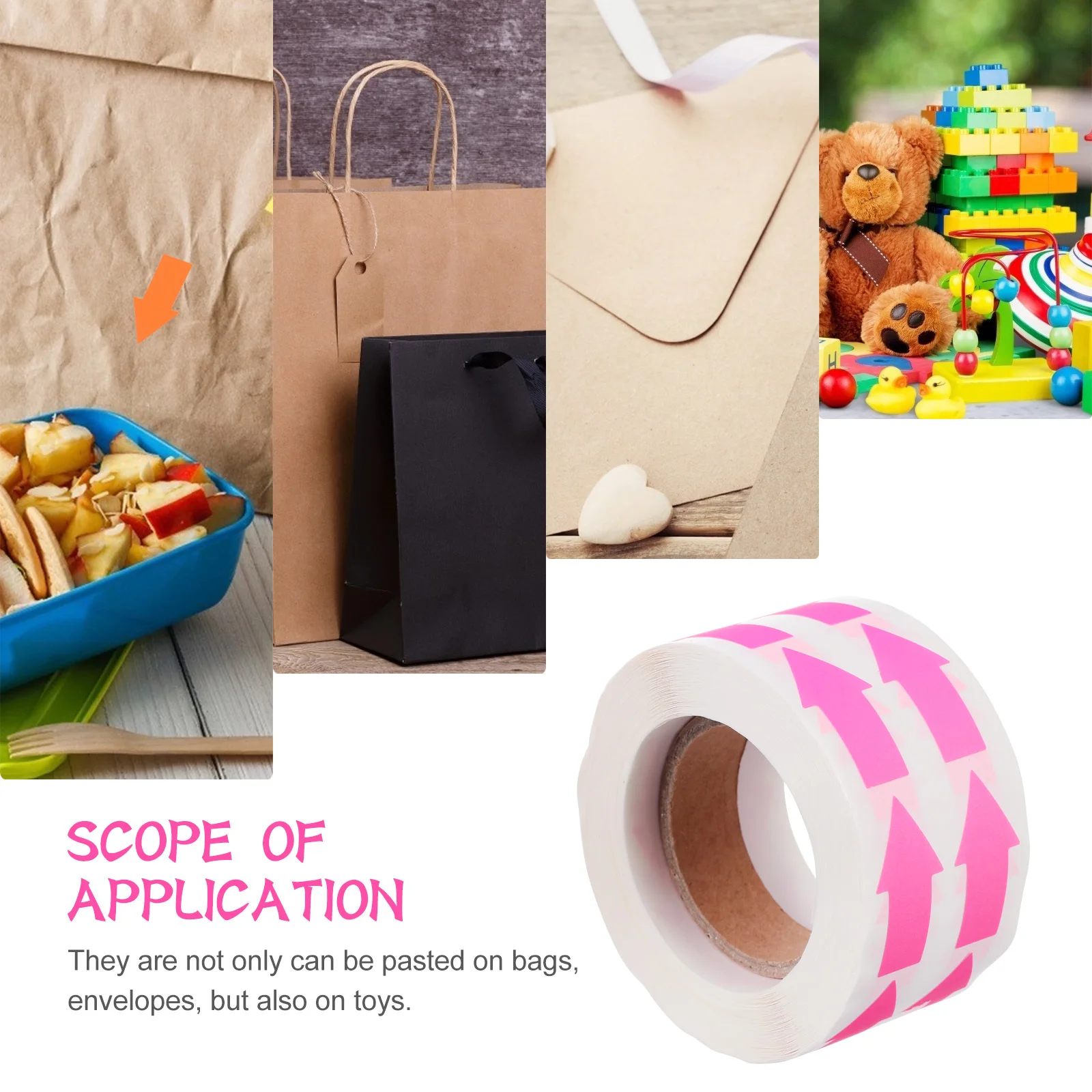 1 Roll Fluorescent Arrow Label Stickers Bright Decorative Self-Adhesive DIY Craft Warning Direction Sticker for Office School
1 Roll Fluorescent Arrow Label Stickers Bright Decorative Self-Adhesive DIY Craft Warning Direction Sticker for Office School