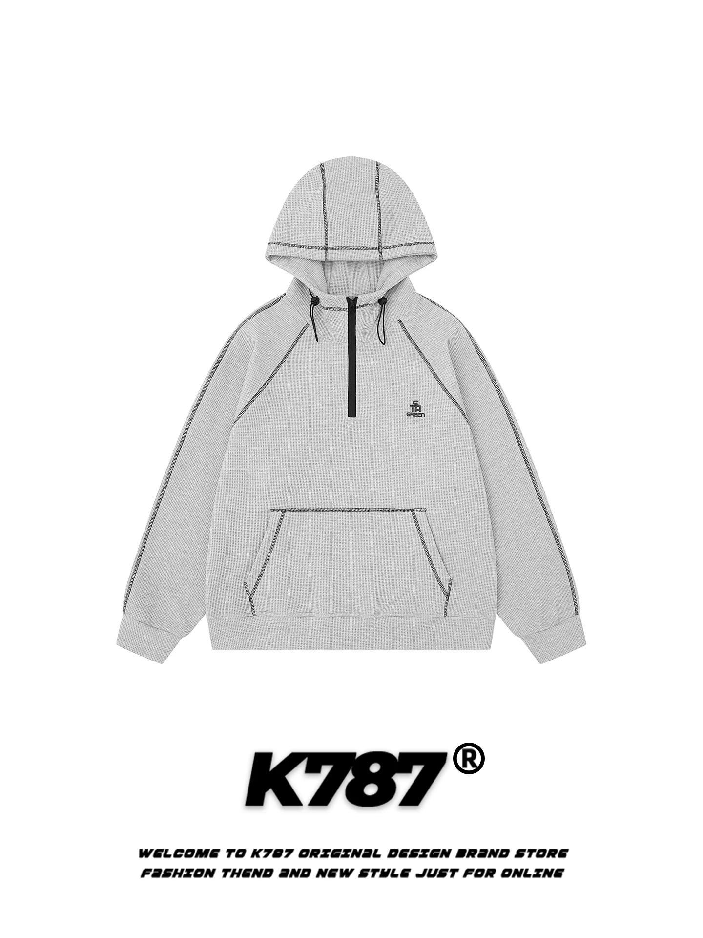 Куртка-худи K787 в американском ретро-стиле, свободного кроя, на молнии, для пар, модная, с длинными рукавами, укороченная, весенняя коллекция
Куртка-худи K787 в американском ретро-стиле, свободного кроя, на молнии, для пар, модная, с длинными рукавами, укороченная, весенняя коллекция