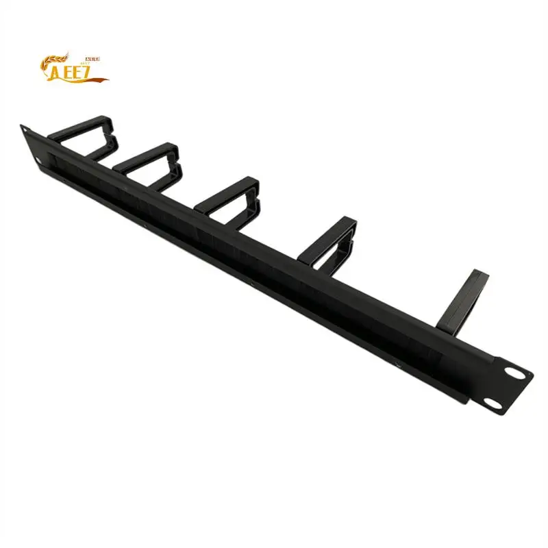 AEE7-1U 19 Inch Rack Cabinets Cable Management Network Organizer Network Brush Panel Five Ring Detachable Wire Manager Frame
AEE7-1U 19 Inch Rack Cabinets Cable Management Network Organizer Network Brush Panel Five Ring Detachable Wire Manager Frame
