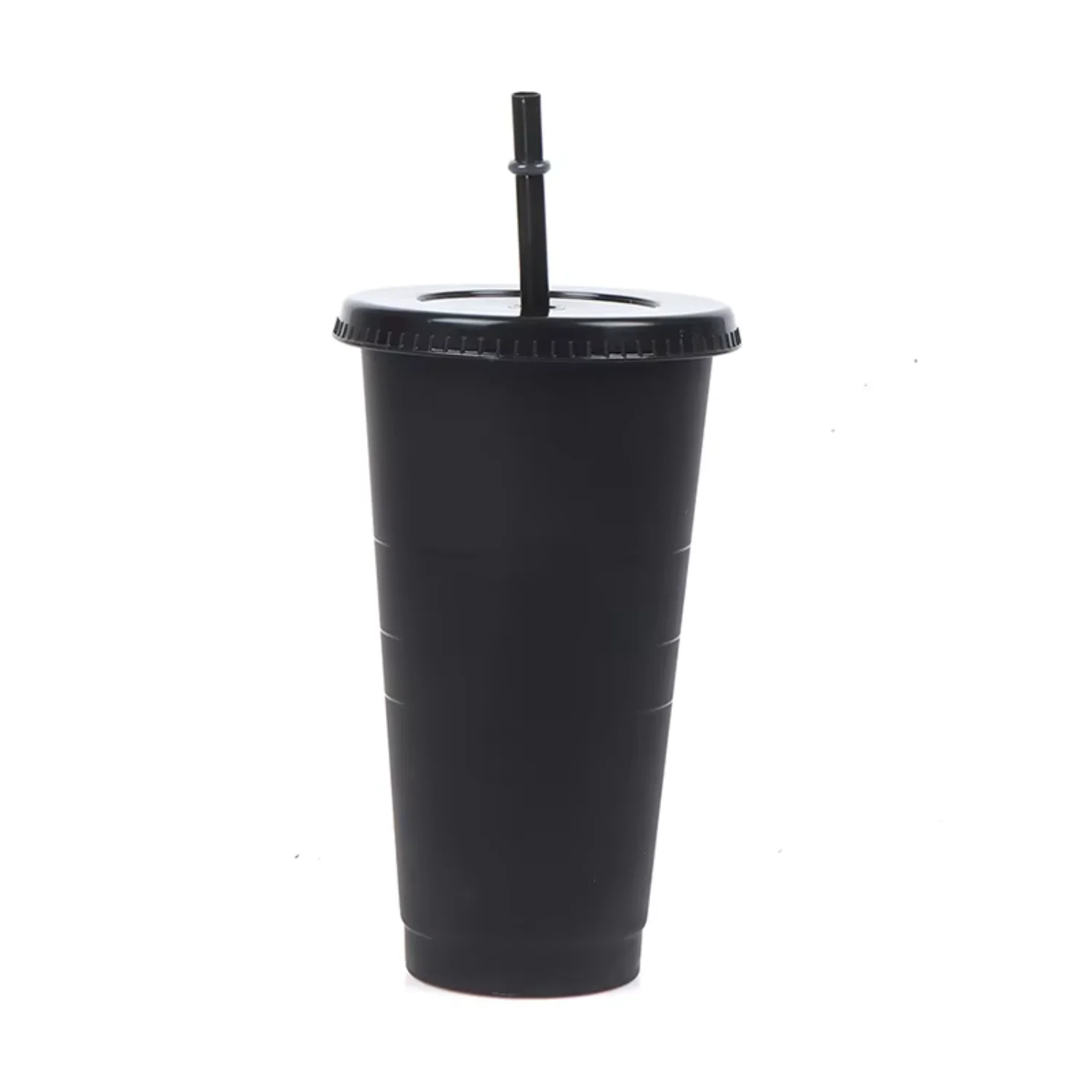 710ml Straw Cup With Lid Color Change Coffee Cup Reusable Cups Plastic Tumbler Matte Finish Coffee Mug
710ml Straw Cup With Lid Color Change Coffee Cup Reusable Cups Plastic Tumbler Matte Finish Coffee Mug