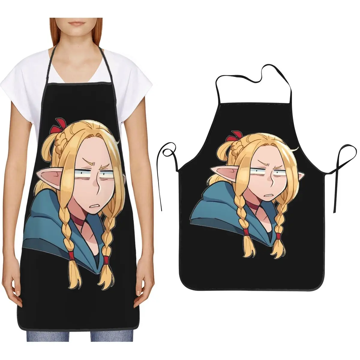 Фартук Dungeon Meshi Senshi Delicious In Dungeon для шеф-поваров, для приготовления пищи, выпечки, уборки на кухне, для женщин и мужчин
Фартук Dungeon Meshi Senshi Delicious In Dungeon для шеф-поваров, для приготовления пищи, выпечки, уборки на кухне, для женщин и мужчин