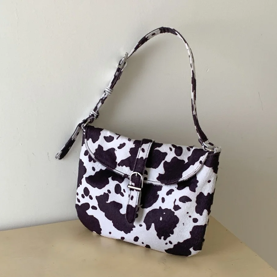 Fashion Cow Women Armpit bag Female Shoulder Crossbody Bag small ladies Hand bag Sac A Main handbag bolsa feminina totes
Fashion Cow Women Armpit bag Female Shoulder Crossbody Bag small ladies Hand bag Sac A Main handbag bolsa feminina totes