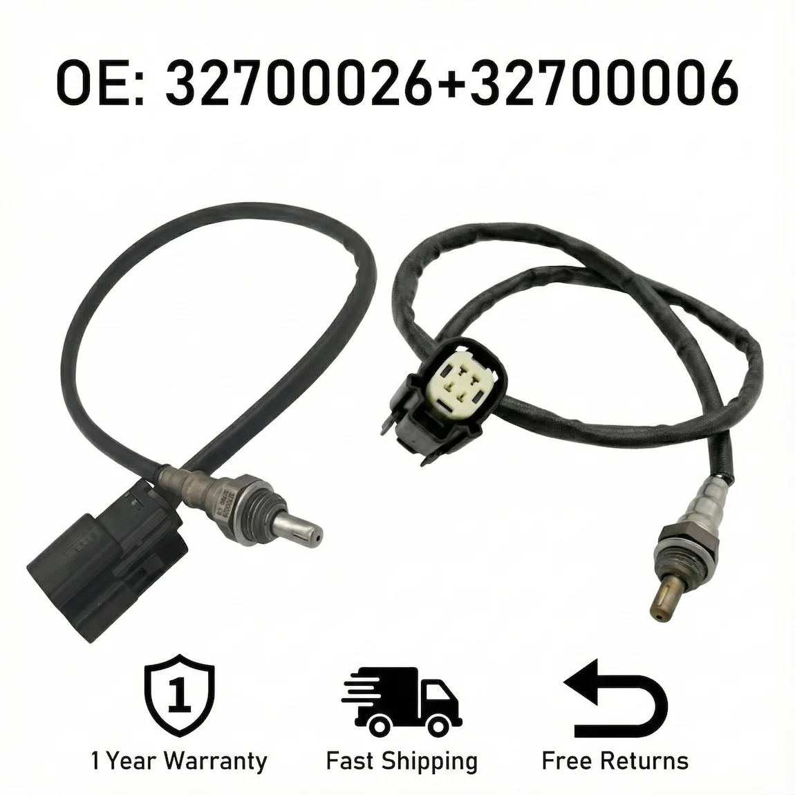 2Pcs Front Rear O2 Oxygen Sensor For Harley Sportster 883 1200 Iron 48 2014-2018 32700026 32700006 Lambda Kit
2Pcs Front Rear O2 Oxygen Sensor For Harley Sportster 883 1200 Iron 48 2014-2018 32700026 32700006 Lambda Kit