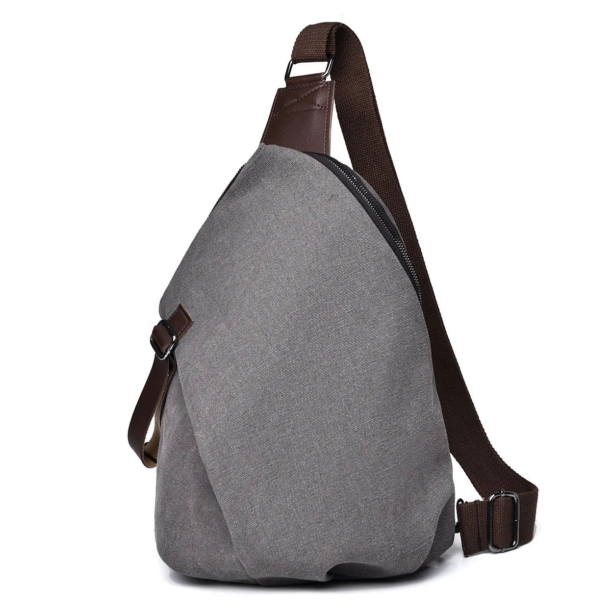 New Men's Chest Bag, Solid Color Canvas, Street Trend Crossbody Bag, Fashionable Large Capacity Student Backpack
New Men's Chest Bag, Solid Color Canvas, Street Trend Crossbody Bag, Fashionable Large Capacity Student Backpack