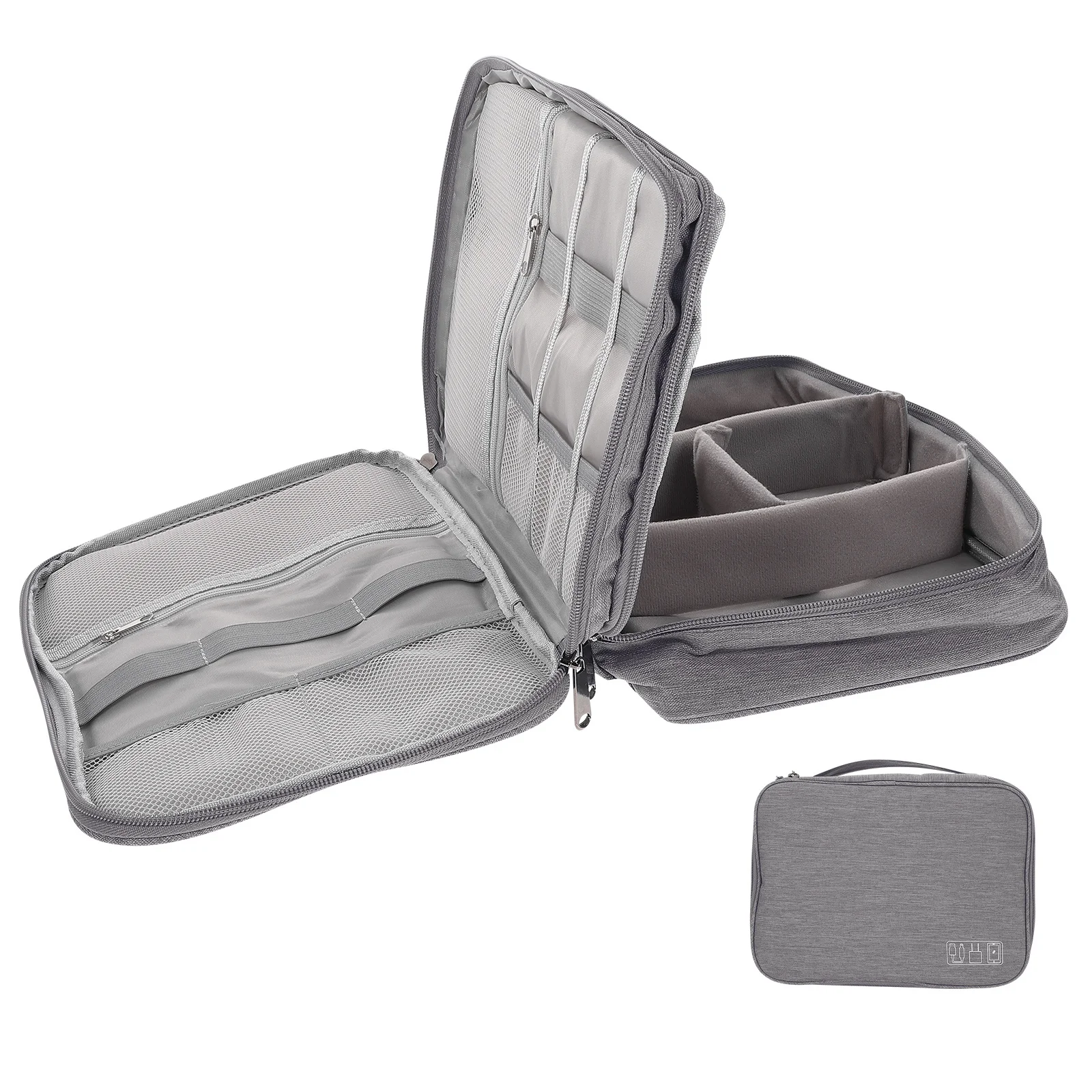 Waterproof Digital Bag Electronic Organizer Portable Travel Accessories Storage Pouch for Cables USB Mouse Flash Drive
Waterproof Digital Bag Electronic Organizer Portable Travel Accessories Storage Pouch for Cables USB Mouse Flash Drive