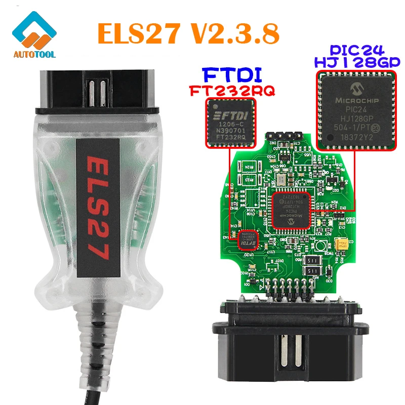 V2.3.8 ELS27 сканер FORScan OBD2 Диагностический кабель, зеленая печатная плата PIC24HJ128GP, поддержка ELM327 J2534 для Ford/Mazda/Lincoln/Mercury
V2.3.8 ELS27 сканер FORScan OBD2 Диагностический кабель, зеленая печатная плата PIC24HJ128GP, поддержка ELM327 J2534 для Ford/Mazda/Lincoln/Mercury