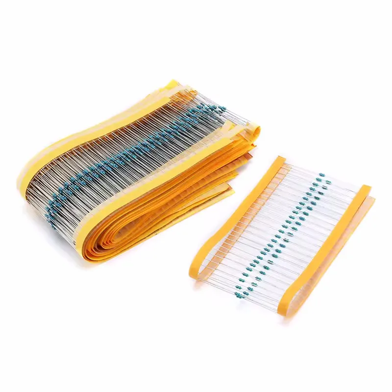 1/6W ± 1% common component package, five color ring resistor package, 1 Ω -1M Ω, 30 types, 50 pieces per type
1/6W ± 1% common component package, five color ring resistor package, 1 Ω -1M Ω, 30 types, 50 pieces per type