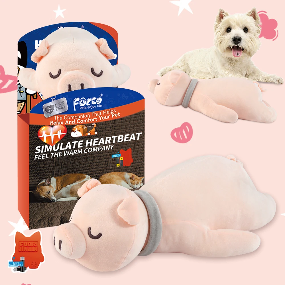Pink Sleeping Pig Dog Heartbeat Toy Puppy Stress Relief Comfort Pet Calming Aid Sleep Aid Cuddle Toy for Dogs
Pink Sleeping Pig Dog Heartbeat Toy Puppy Stress Relief Comfort Pet Calming Aid Sleep Aid Cuddle Toy for Dogs