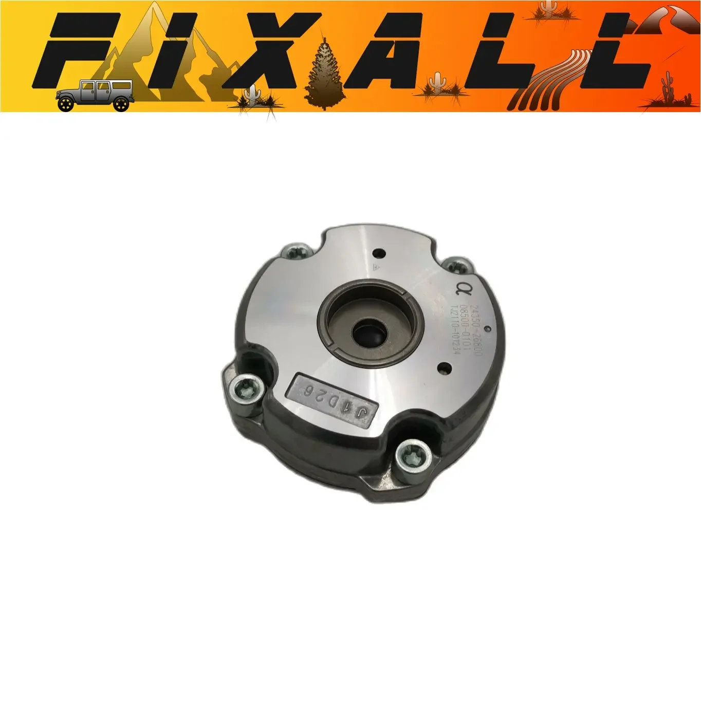 24350-26800 2435026800 Genuine Engine Timing Camshaft Phaser Gear for Hyundai Accent for Kia Rio 1.6L 2006-2016
24350-26800 2435026800 Genuine Engine Timing Camshaft Phaser Gear for Hyundai Accent for Kia Rio 1.6L 2006-2016