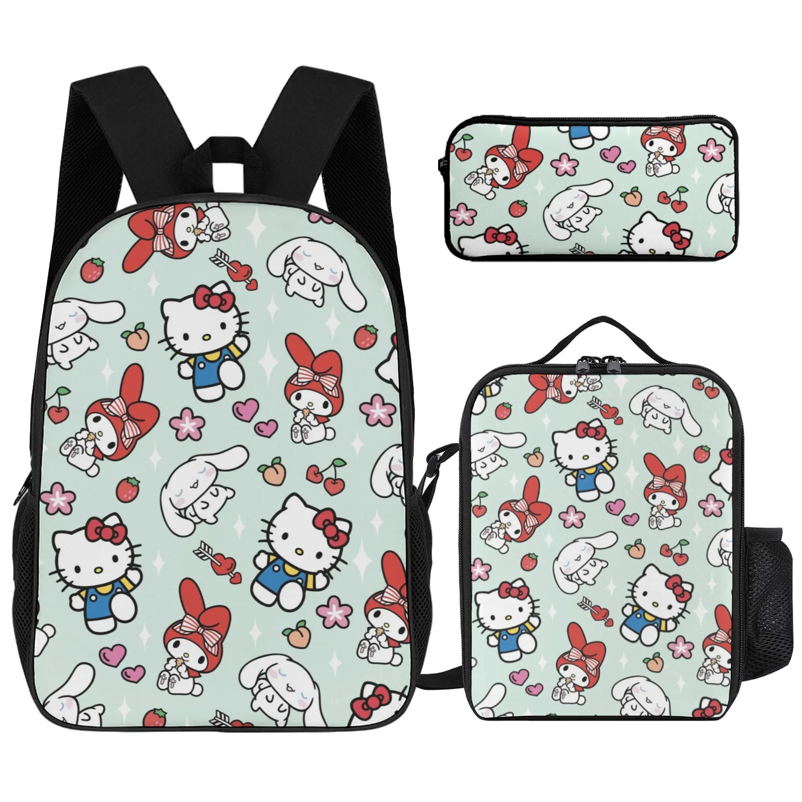 Hello Kitty School Bag Printed School Bag 17Inch Class Bag For Girls 17 Inch Pencil Case School Backpack Lunch Bag
Hello Kitty School Bag Printed School Bag 17Inch Class Bag For Girls 17 Inch Pencil Case School Backpack Lunch Bag