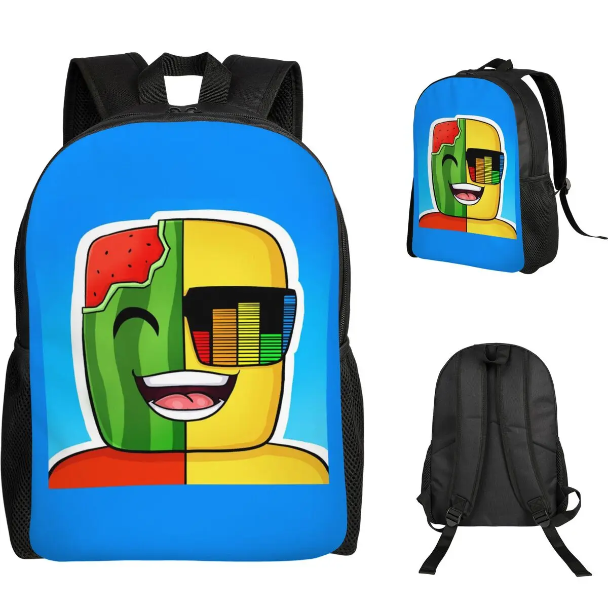 Sunny And Melon Backpack Student Boys Girls BookBag School Bag Computer Shoulder Bags
Sunny And Melon Backpack Student Boys Girls BookBag School Bag Computer Shoulder Bags