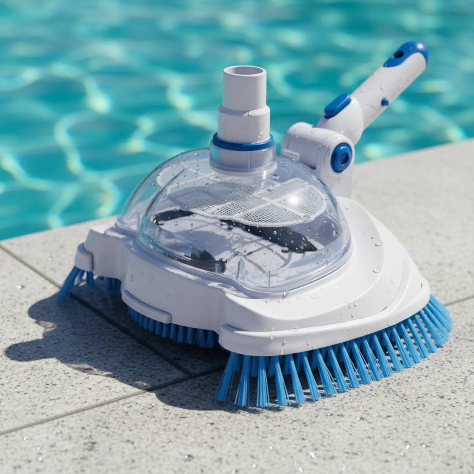 Pool Vacuum Head Long-Lasting and Wear-Resistant Manual Pool Suction Cleaner Transparent Vacuum Head Built-in Screen
Pool Vacuum Head Long-Lasting and Wear-Resistant Manual Pool Suction Cleaner Transparent Vacuum Head Built-in Screen
