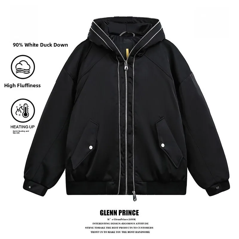 Модная американская мужская пуховая куртка с двойной молнией и капюшоном, зимняя, для активного отдыха, теплая, имитация двухслойной верхней одежды, повседневный стиль, полиэстер...
Модная американская мужская пуховая куртка с двойной молнией и капюшоном, зимняя, для активного отдыха, теплая, имитация двухслойной верхней одежды, повседневный стиль, полиэстер...