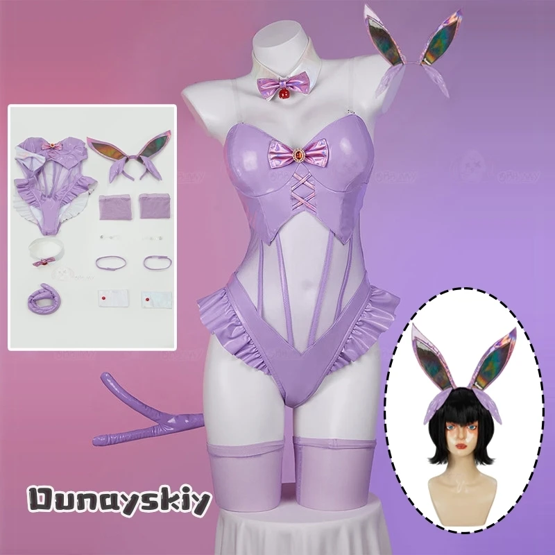 aBcBS@aBc01 Espeon Cosplay Costume Purple Leather Sexy Women Cosplay Jumpsuit Cute Cartoon Bunny Girl Halloween Roleplay Outfit
aBcBS@aBc01 Espeon Cosplay Costume Purple Leather Sexy Women Cosplay Jumpsuit Cute Cartoon Bunny Girl Halloween Roleplay Outfit