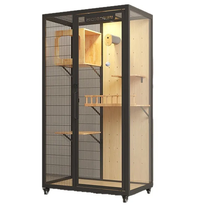 villa panoramic glass solid wood DIY nest pet cat house panoramic glass cat cage
villa panoramic glass solid wood DIY nest pet cat house panoramic glass cat cage