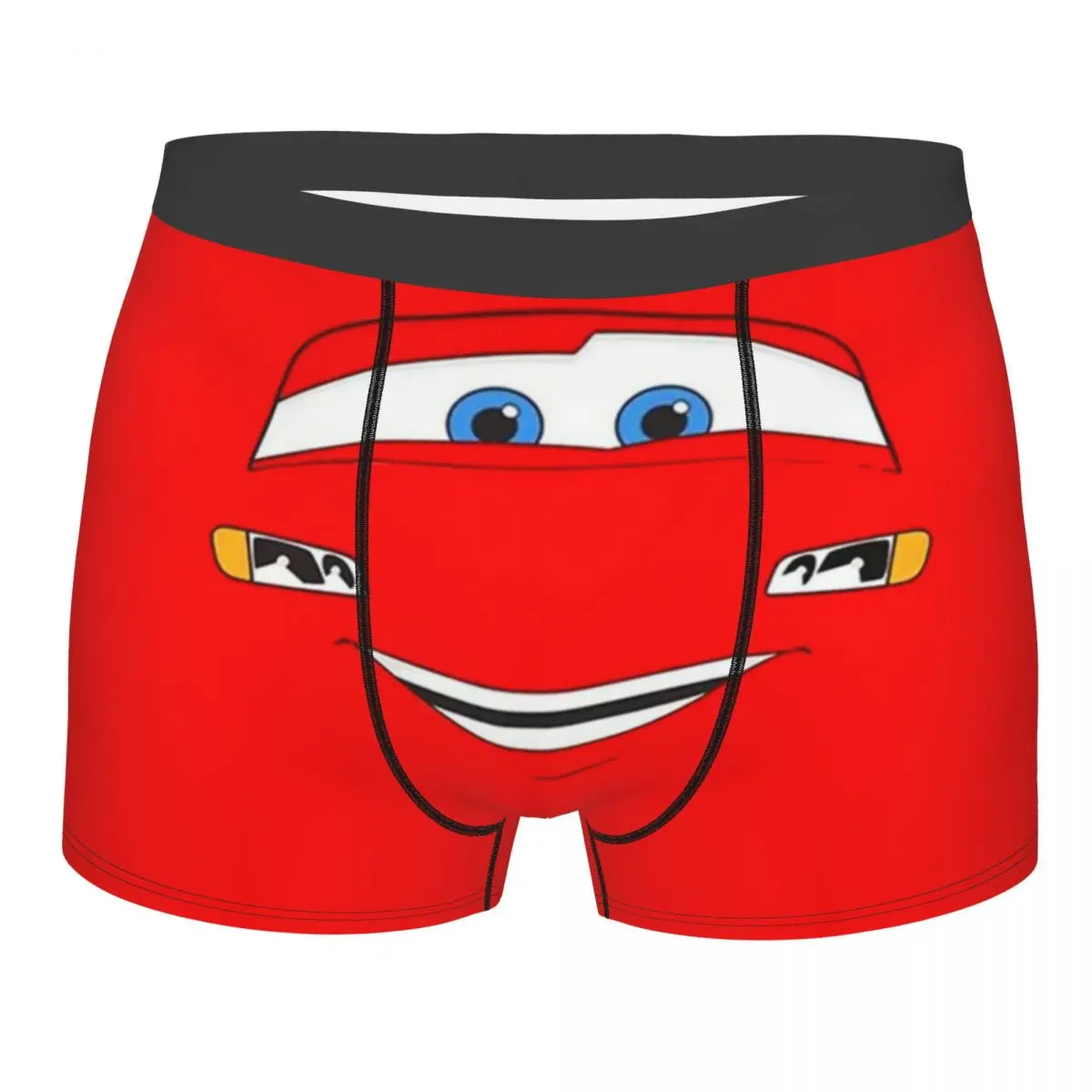 Нижнее белье Happy Cars Lightning McQueen по индивидуальному заказу, мужские шорты-боксеры с мультяшным принтом, трусы, мягкие трусы
Нижнее белье Happy Cars Lightning McQueen по индивидуальному заказу, мужские шорты-боксеры с мультяшным принтом, трусы, мягкие трусы
