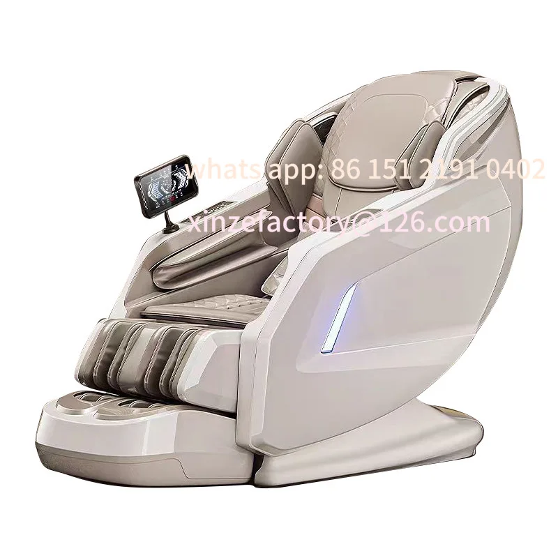 Customizable Massage Chair Space Cang Intelligent 4D Manipulator SL Guide Rail Zero Gravity Luxury Home Massage Chair
Customizable Massage Chair Space Cang Intelligent 4D Manipulator SL Guide Rail Zero Gravity Luxury Home Massage Chair