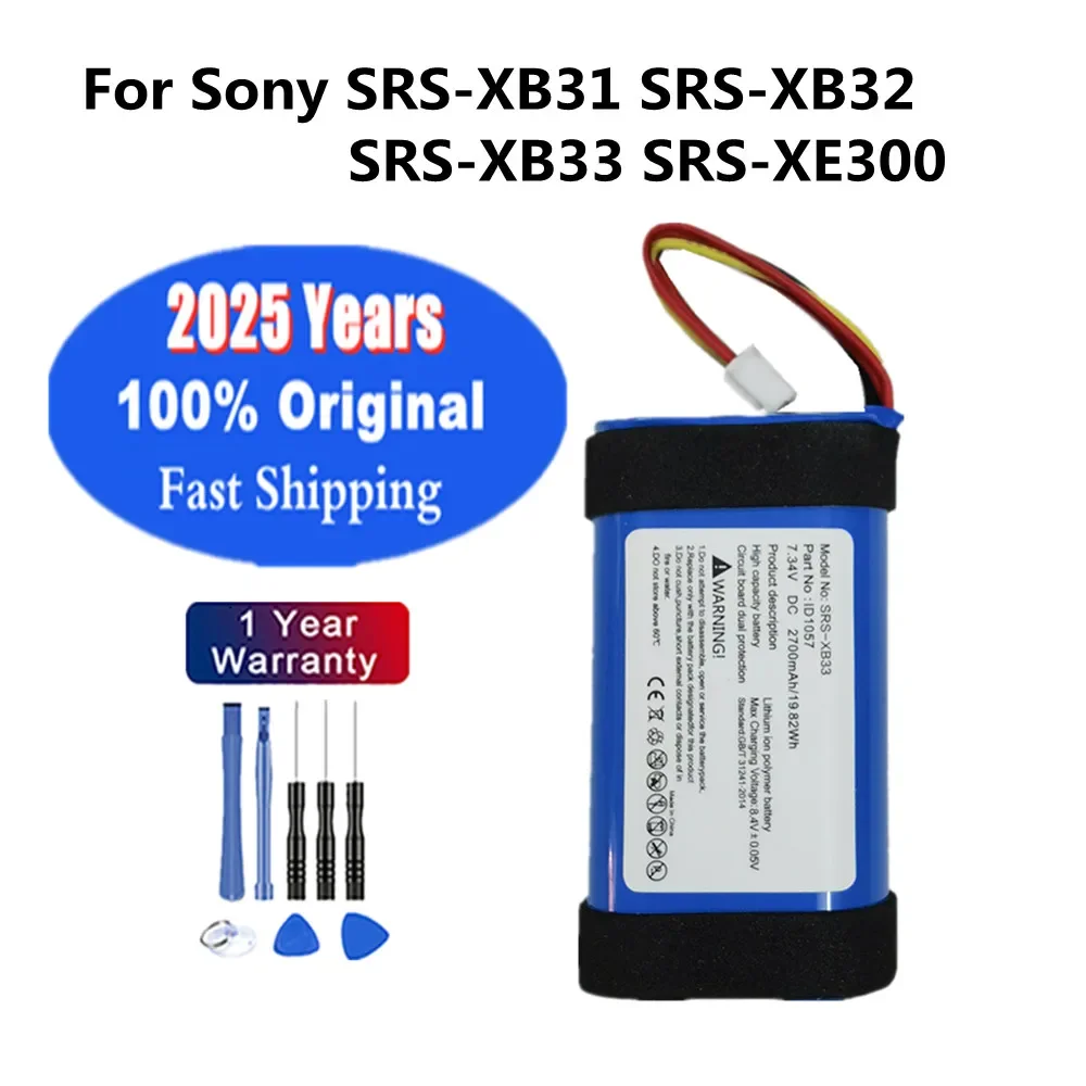 SRSXB31 SRSXB32 SRSXB33 Аккумулятор динамика для Sony SRS-XB31 SRS-XB32 SRS-XB33 SRS-XE300 ST-06 ST-06S IAJ002NA ID1057 2700 мАч
SRSXB31 SRSXB32 SRSXB33 Аккумулятор динамика для Sony SRS-XB31 SRS-XB32 SRS-XB33 SRS-XE300 ST-06 ST-06S IAJ002NA ID1057 2700 мАч