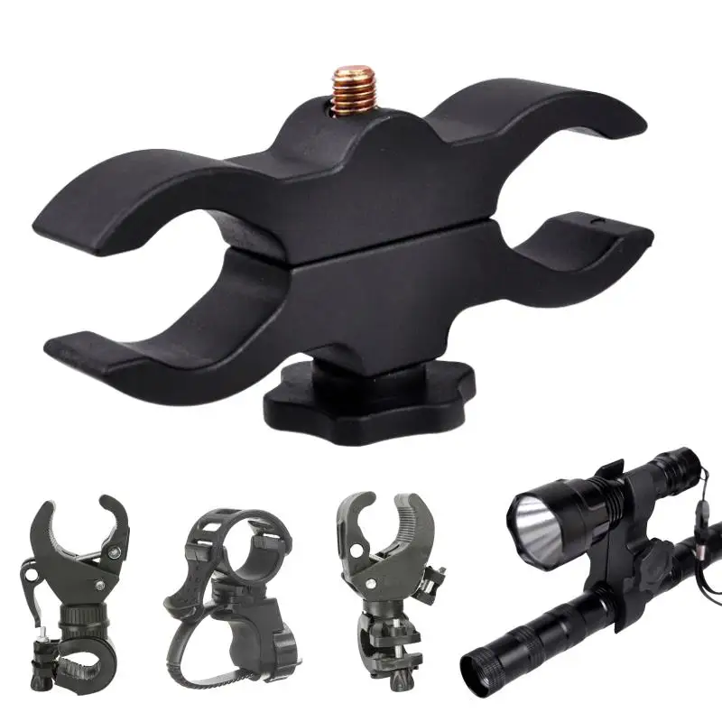 New upgrade LED Flashlight Mount Bracket Flash Torch Holder Front Light Clip Clamp Lantern Tactical Hunting Gun Accessories
New upgrade LED Flashlight Mount Bracket Flash Torch Holder Front Light Clip Clamp Lantern Tactical Hunting Gun Accessories
