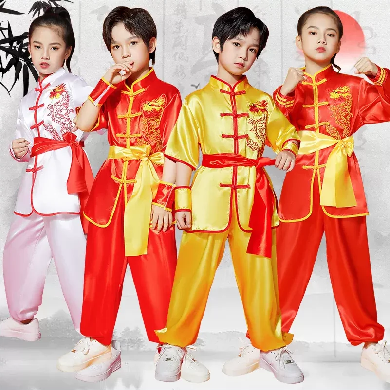 Children's martial arts training costume children's kung fu training costume Chinese style performance costume boys and girls ta
Children's martial arts training costume children's kung fu training costume Chinese style performance costume boys and girls ta