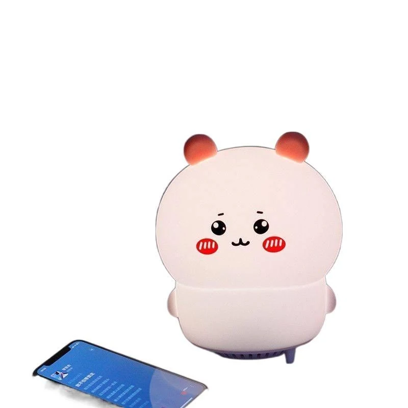 Chiikawa Kawaii Cartoon Cute Night Light Bluetooth Speaker Portable Wireless Speaker With Soft Silicone LED Lamp
Chiikawa Kawaii Cartoon Cute Night Light Bluetooth Speaker Portable Wireless Speaker With Soft Silicone LED Lamp
