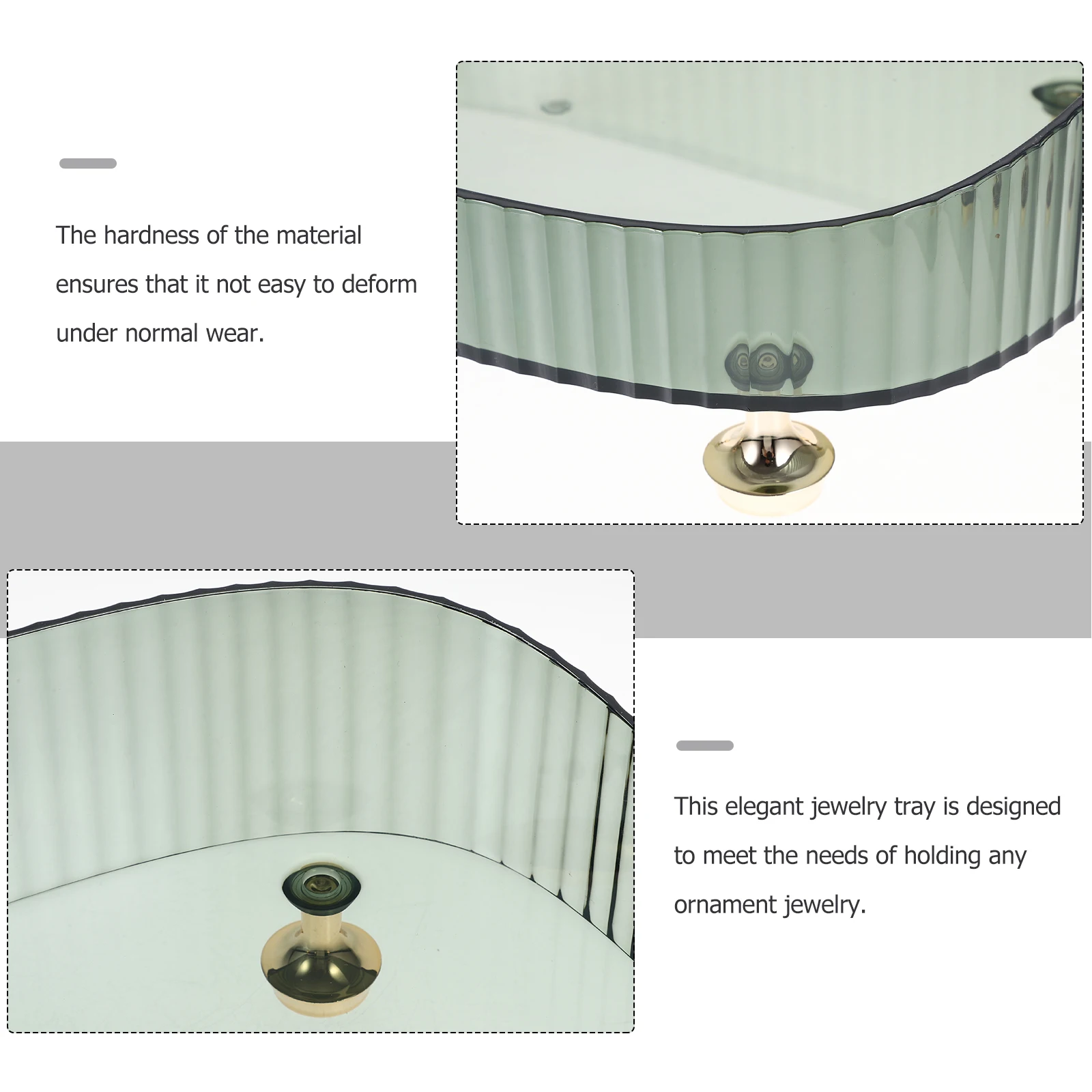 Transparent Jewelry 4-feet Clear Plastic Vanity Perfume Trays Makeup Dresser Tray Organizer Storage Display Household
Transparent Jewelry 4-feet Clear Plastic Vanity Perfume Trays Makeup Dresser Tray Organizer Storage Display Household