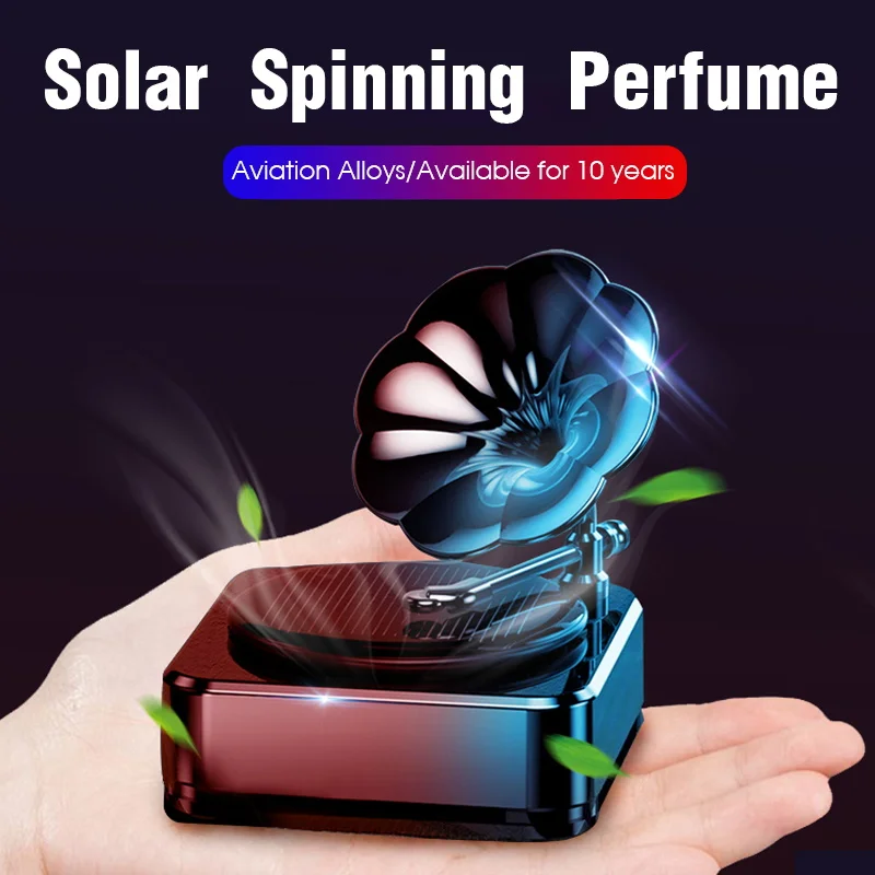 Retro Solar Record Player Car Aromatherapy 360° Turbo Fragrance Auto Rotating Natural Essential Oil Car Interior Decor
Retro Solar Record Player Car Aromatherapy 360° Turbo Fragrance Auto Rotating Natural Essential Oil Car Interior Decor