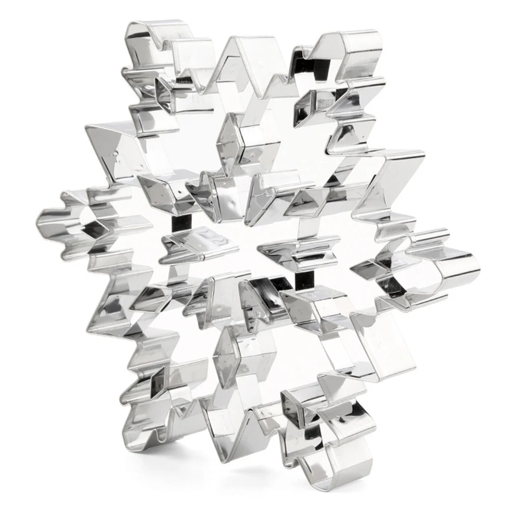ZK40 3D Snowflake Cake Mold Stainless Steel Baking Mold Multipurpose Durable Kitchen Baking Tools
ZK40 3D Snowflake Cake Mold Stainless Steel Baking Mold Multipurpose Durable Kitchen Baking Tools