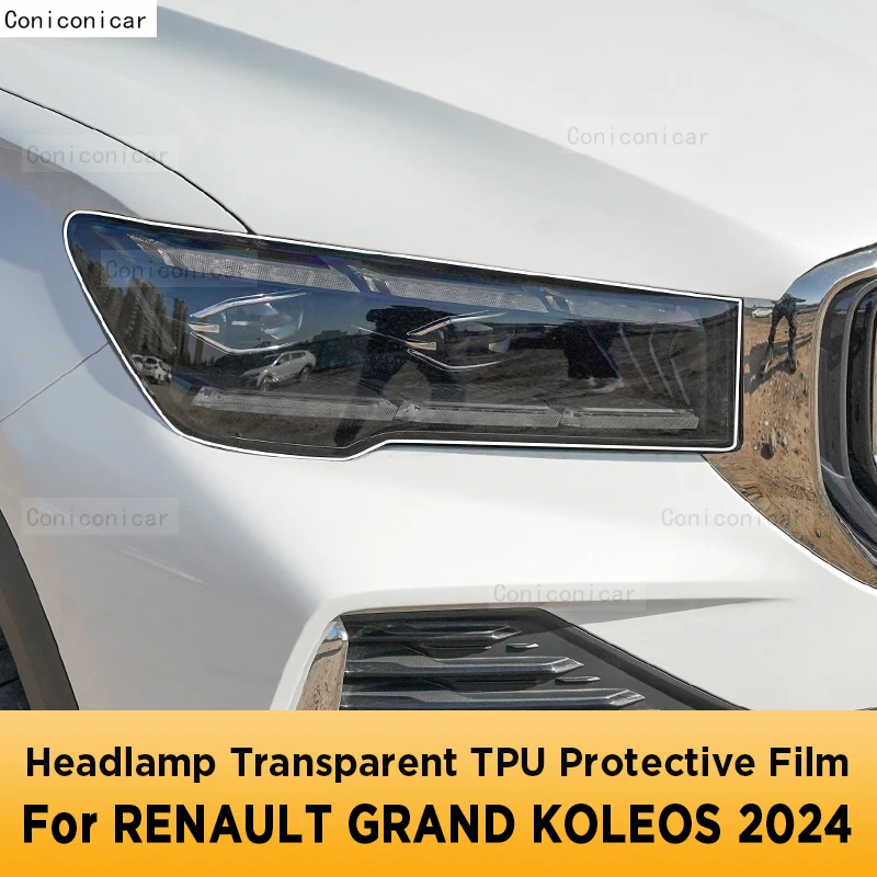 For Renault Grand Koleos 2024 Car Exterior Headlight Anti-scratch Front Lamp Transparent TPU Protective Film Accessories
For Renault Grand Koleos 2024 Car Exterior Headlight Anti-scratch Front Lamp Transparent TPU Protective Film Accessories