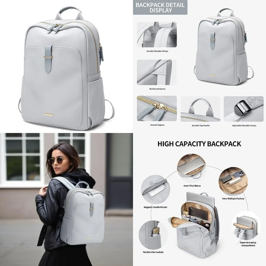 Laptop Backpack Purse for Women Fits Notebook Casual Daypack Work Travel College Bookbag Fashion Computer Bag
Laptop Backpack Purse for Women Fits Notebook Casual Daypack Work Travel College Bookbag Fashion Computer Bag
