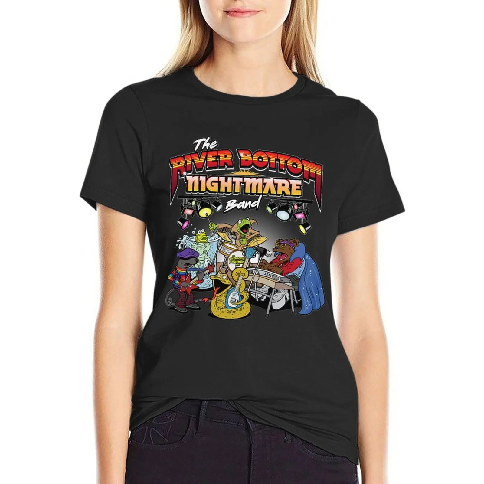 River Bottom Nightmare Band Essential T-Shirt customs tees workout shirts for Women loose fit
River Bottom Nightmare Band Essential T-Shirt customs tees workout shirts for Women loose fit