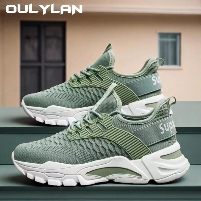 Oulylan 2025 New Men's Shoes Summer Mesh Breathable Mesh Shoes Trendy Anti Slip Casual Sports Running Shoes
Oulylan 2025 New Men's Shoes Summer Mesh Breathable Mesh Shoes Trendy Anti Slip Casual Sports Running Shoes