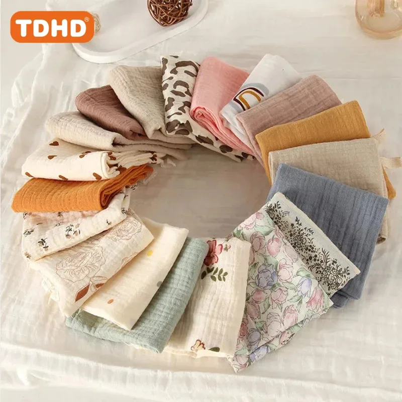 TDHD 5PC Baby Towel New Born Items Stuff Muslin Squares Infant Newborn Hand Bath Shower Face Towels Soft Cotton Gauze
TDHD 5PC Baby Towel New Born Items Stuff Muslin Squares Infant Newborn Hand Bath Shower Face Towels Soft Cotton Gauze