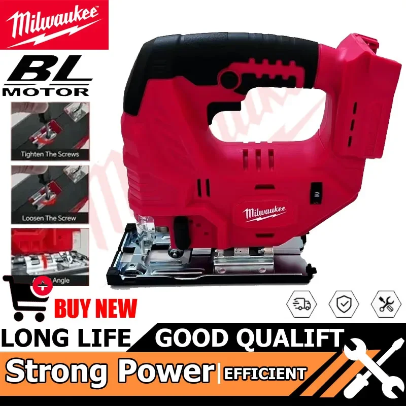 Инструмент Milwaukee, 18 В, 20 В, аккумулятор, бесщеточный лобзик 0-45o, резка, 3 орбитальные настройки, электрический лобзик, деревообрабатывающий инструмент, электроинструменты
Инструмент Milwaukee, 18 В, 20 В, аккумулятор, бесщеточный лобзик 0-45o, резка, 3 орбитальные настройки, электрический лобзик, деревообрабатывающий инструмент, электроинструменты