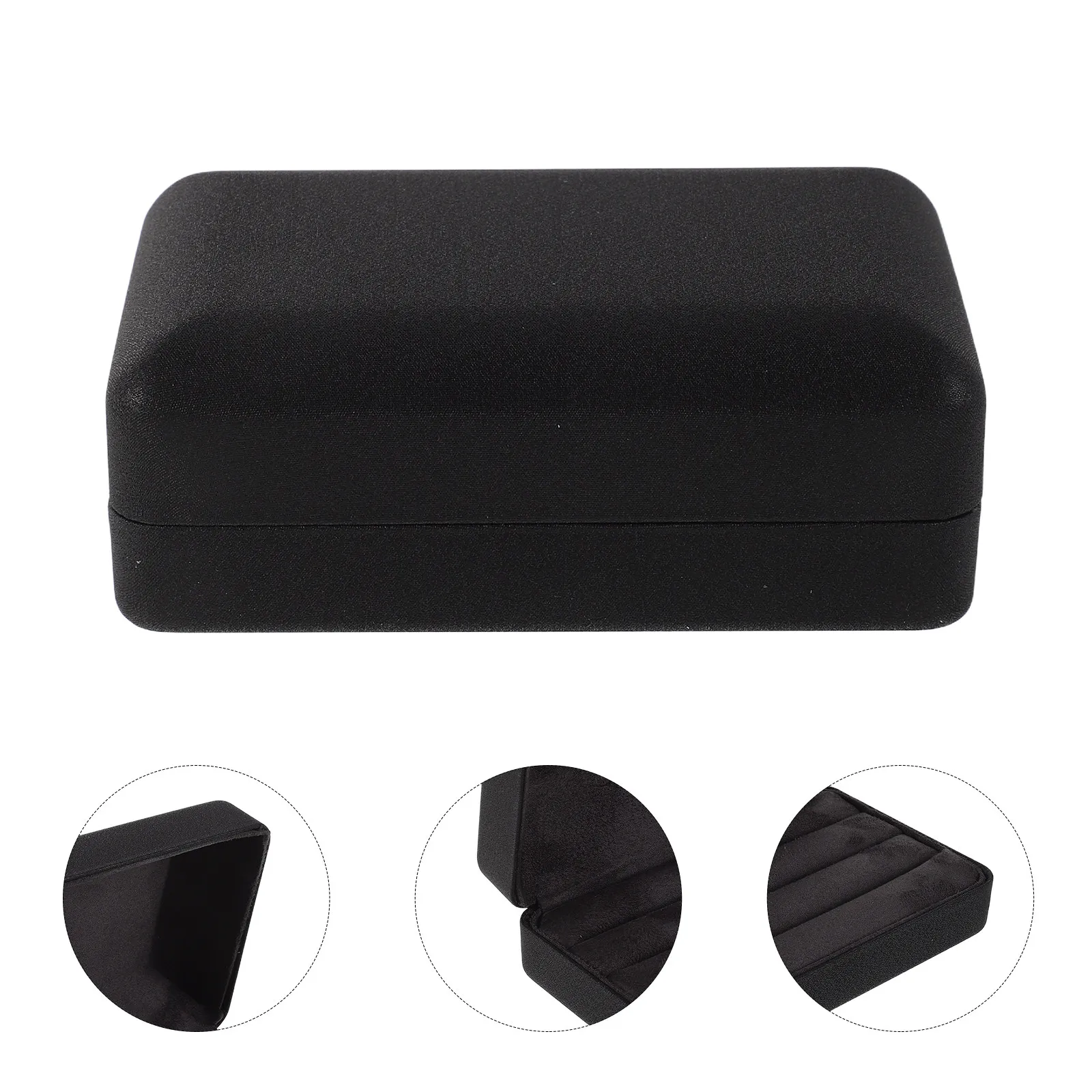 Compact Black Portable Jewelry Organizer Box Travel Case for Rings Earrings Accessories Small Jewelry Storage Box for Girls
Compact Black Portable Jewelry Organizer Box Travel Case for Rings Earrings Accessories Small Jewelry Storage Box for Girls