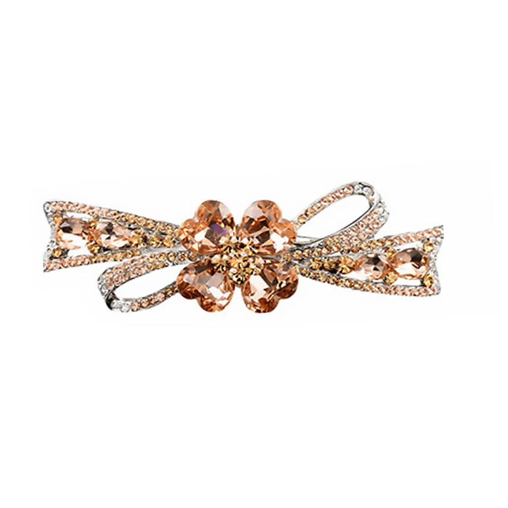 Accessories French Hair Clip Automatic Barrette Bridal Headdress Zinc Alloy Crystal Rhinestone NonSlip Suitable For Bridal
Accessories French Hair Clip Automatic Barrette Bridal Headdress Zinc Alloy Crystal Rhinestone NonSlip Suitable For Bridal