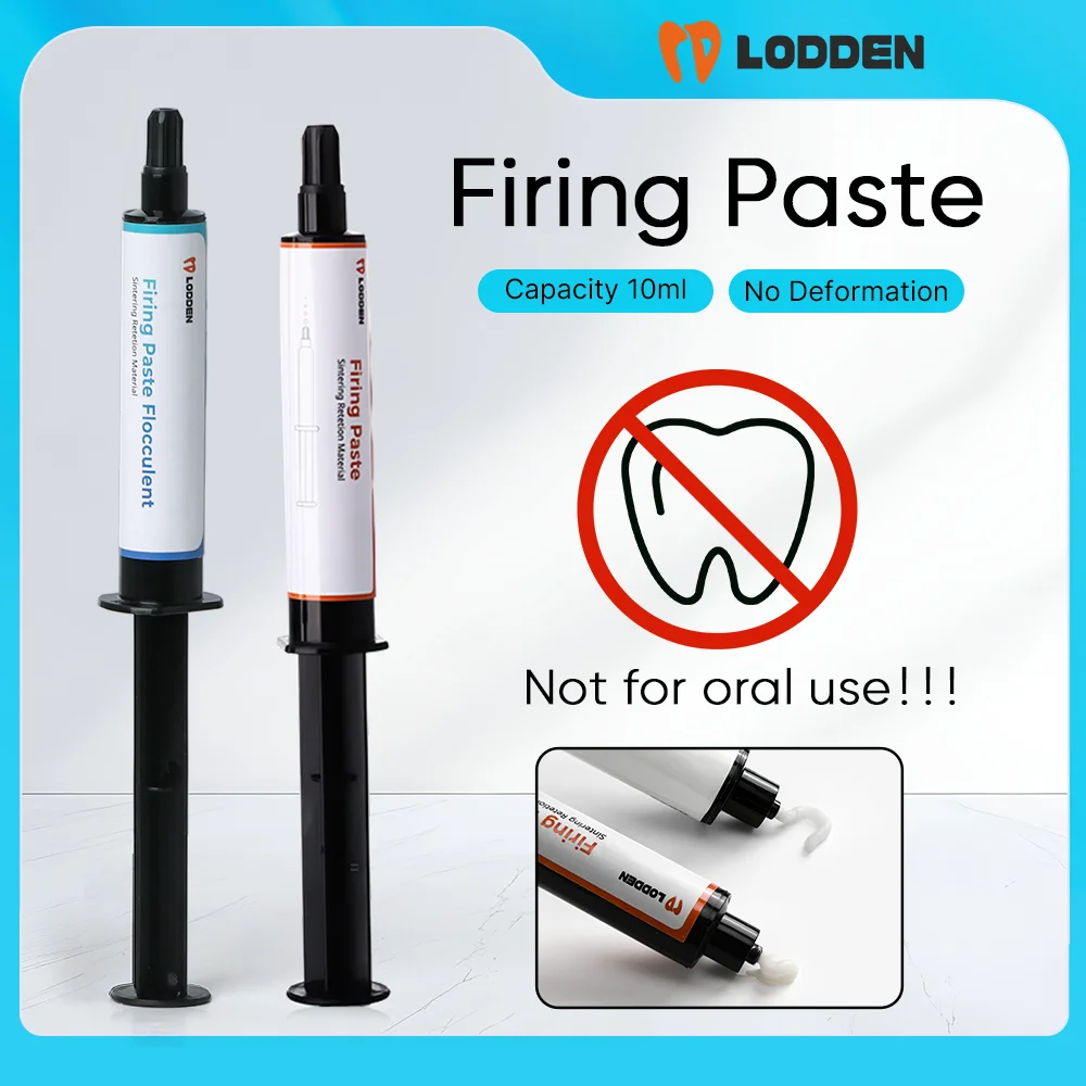 LODDEN Firing Paste Dental Fixed Restoration Materials for Ceramics Veneer Crown & Bridge In Sintering Furnace Sintering Paste
LODDEN Firing Paste Dental Fixed Restoration Materials for Ceramics Veneer Crown & Bridge In Sintering Furnace Sintering Paste