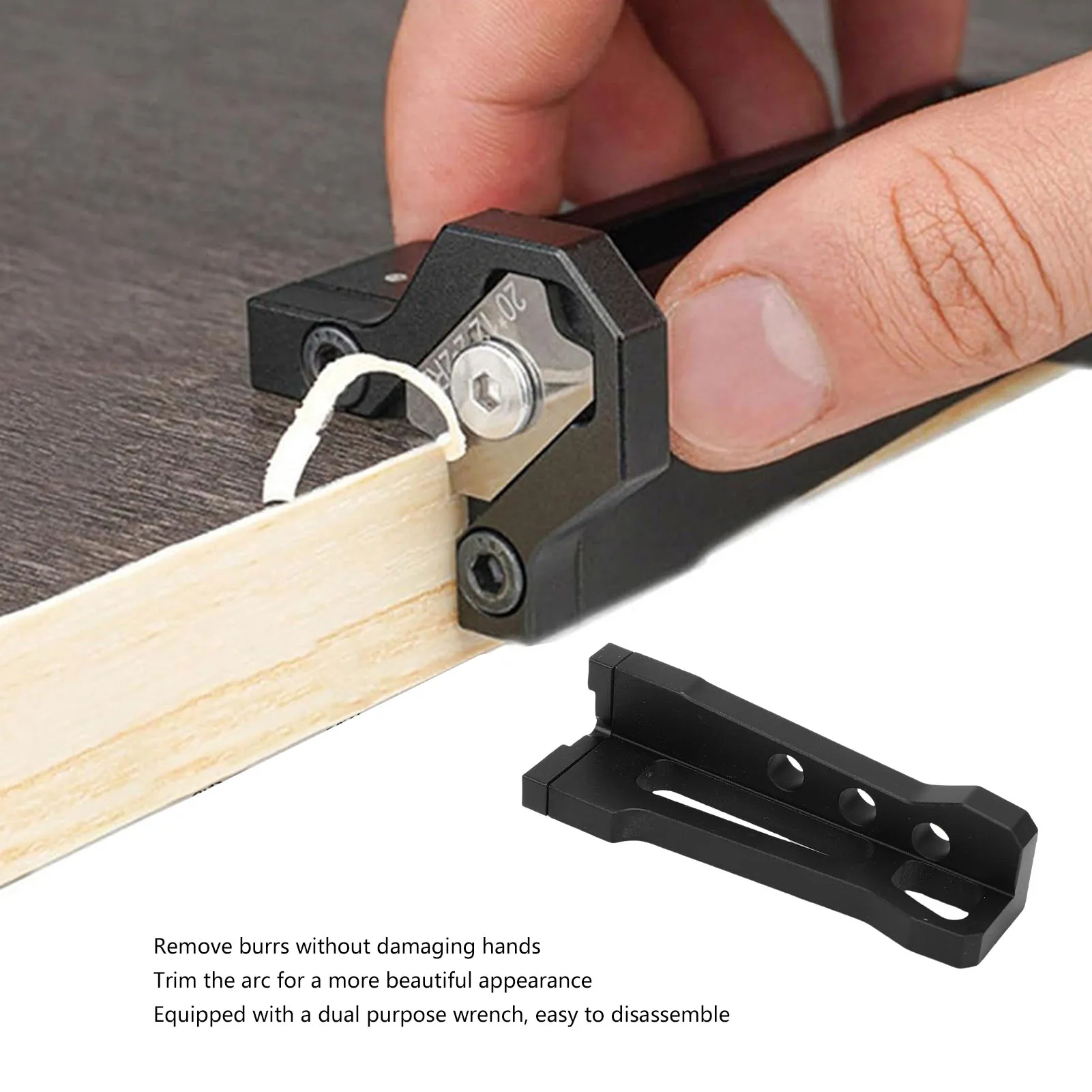 Edges Banding Trimmer R3 Blade Aluminium Alloy Portable Edges Band Cutter for Woodworking
Edges Banding Trimmer R3 Blade Aluminium Alloy Portable Edges Band Cutter for Woodworking