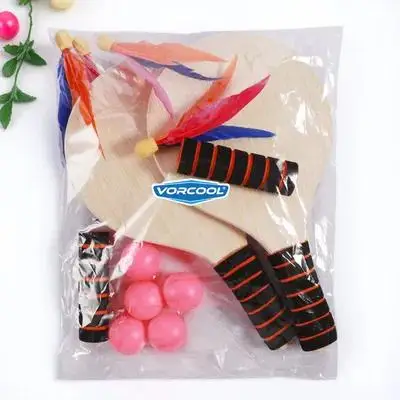 Beach Paddle Ball Game Set Premium Wood Rackets Anti-Slip Handles Indoor Outdoor Play Backyard Park Beach Ball Paddle Racquets
Beach Paddle Ball Game Set Premium Wood Rackets Anti-Slip Handles Indoor Outdoor Play Backyard Park Beach Ball Paddle Racquets