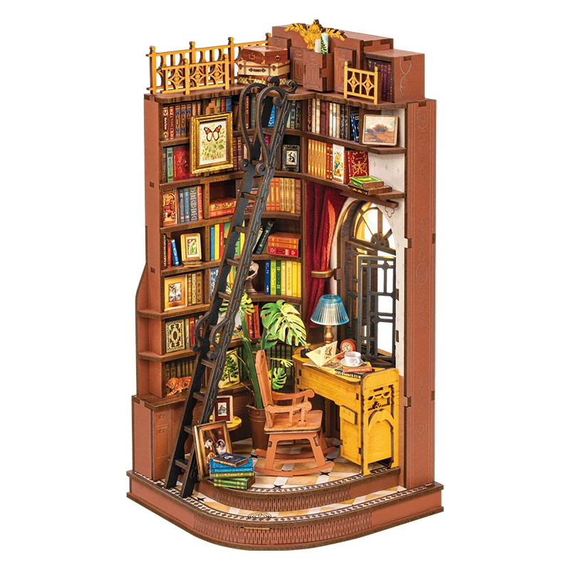 ROBOTIME Rolife Book Nook Британская библиотека Диорама Винтажная книжная полка Декор Креативный DIY Релаксационный подарок для подростков и взрослых
ROBOTIME Rolife Book Nook Британская библиотека Диорама Винтажная книжная полка Декор Креативный DIY Релаксационный подарок для подростков и взрослых