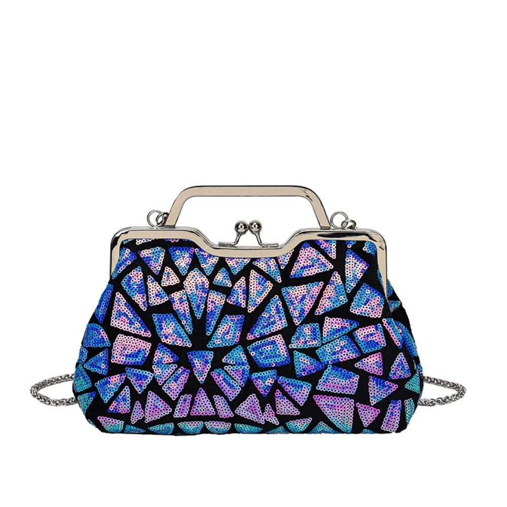 New Shoulder Bag Fashionable Glitter Handbag Colorful Handheld Banquet Bag for Women Retro Buckle Shell Bag Crossbody Bag
New Shoulder Bag Fashionable Glitter Handbag Colorful Handheld Banquet Bag for Women Retro Buckle Shell Bag Crossbody Bag