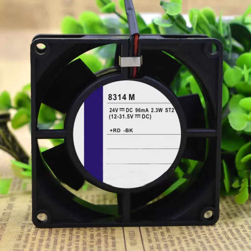 A+for EBMPAP 8cm 80x80x32mm 8314 M 24V 2.3W Silent Axial flow Heat resistant fan
A+for EBMPAP 8cm 80x80x32mm 8314 M 24V 2.3W Silent Axial flow Heat resistant fan