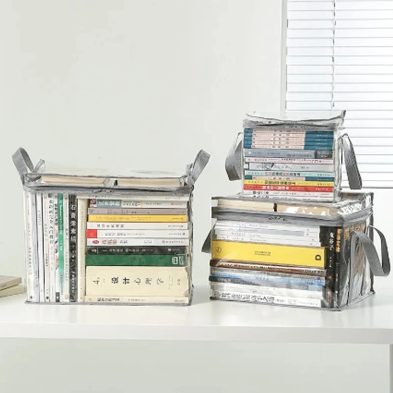 Foldable Book Box Comic Book Storage Bag Student Dormitory Classroom Book Organizer Transparent Waterproof Home Book Storage Box
Foldable Book Box Comic Book Storage Bag Student Dormitory Classroom Book Organizer Transparent Waterproof Home Book Storage Box